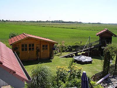 Der zuknftige Platz fr die Auenvoliere